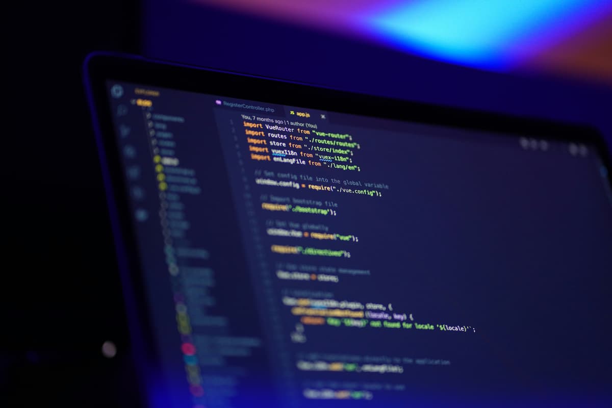 Development team at work